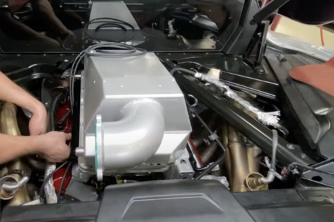 ProCharged C8 Corvette Gets Ready To Hit The Dyno