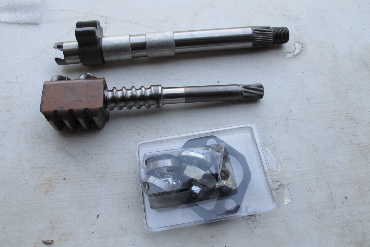 manual steering box