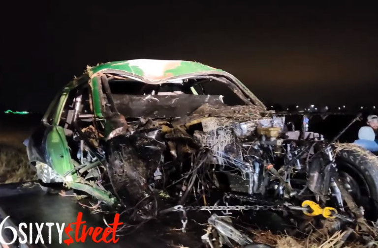 Video: Crazy Street Racing Crash Nearly Rips Nova In Half!