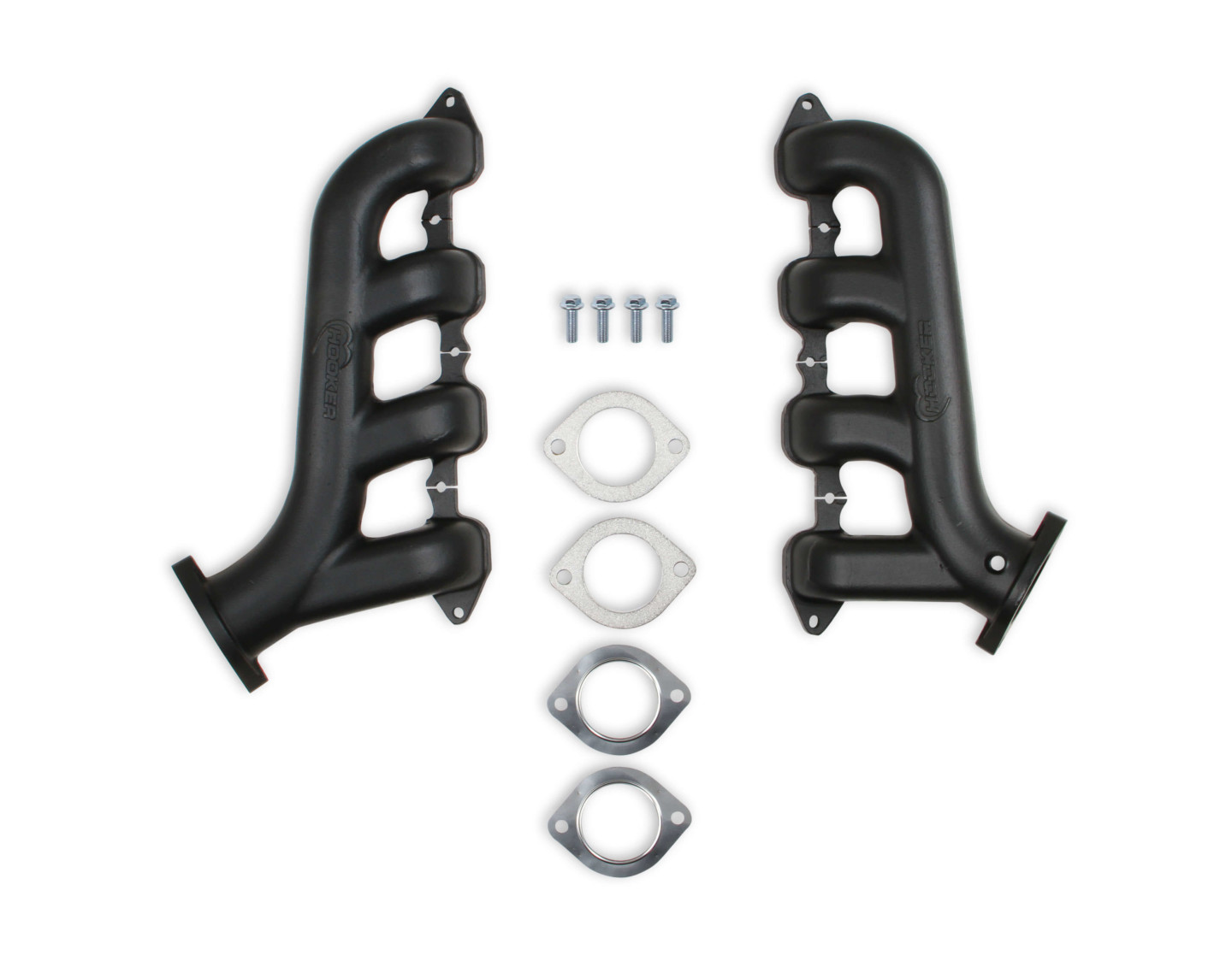 Iron LT manifolds from Holley are perfect for those concerned about clearance issues. Photo Credit: Holley Performance Products, Inc.