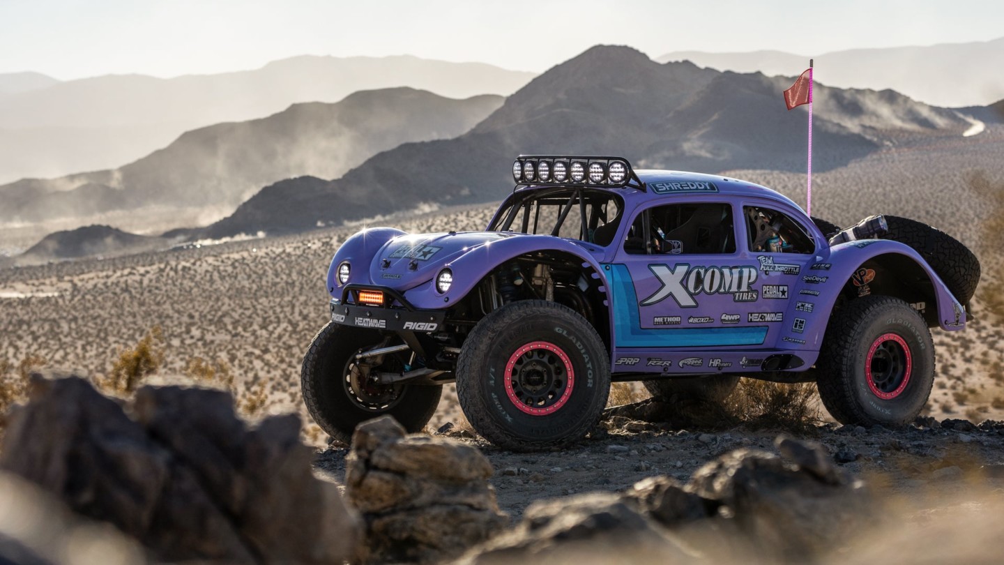 Blake Wilkey's Garage Built Jaws Trophy Truck Baja Bug