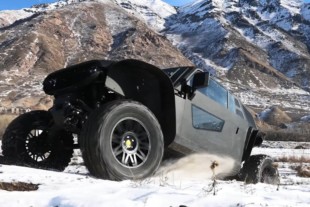 Vanderhall Brawley Tackles Snowy Terrains During Testing