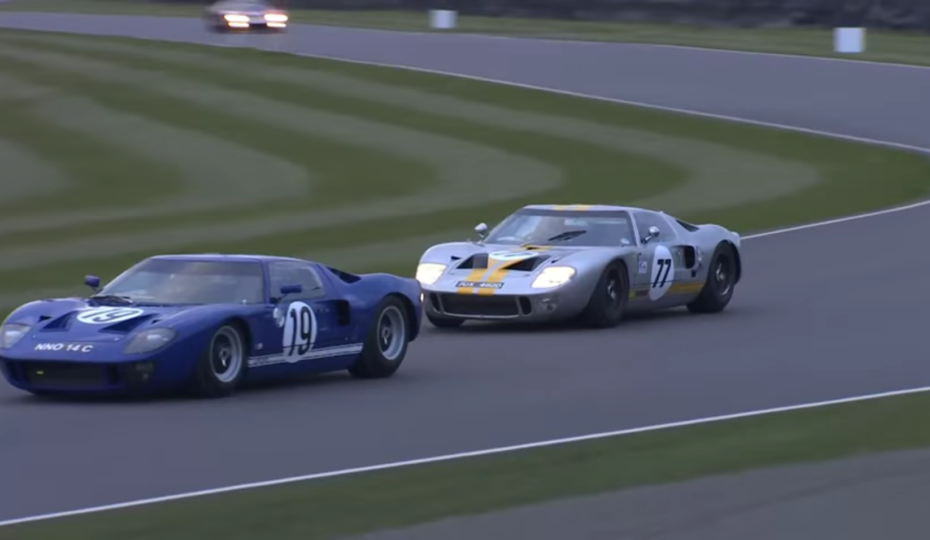 Video: Thrilling Six-Lap Battle Between Ford GT40s At Goodwood!