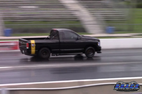Andrew Makkinga's 8-Second Dodge Pickup Is A Record Setting Beast