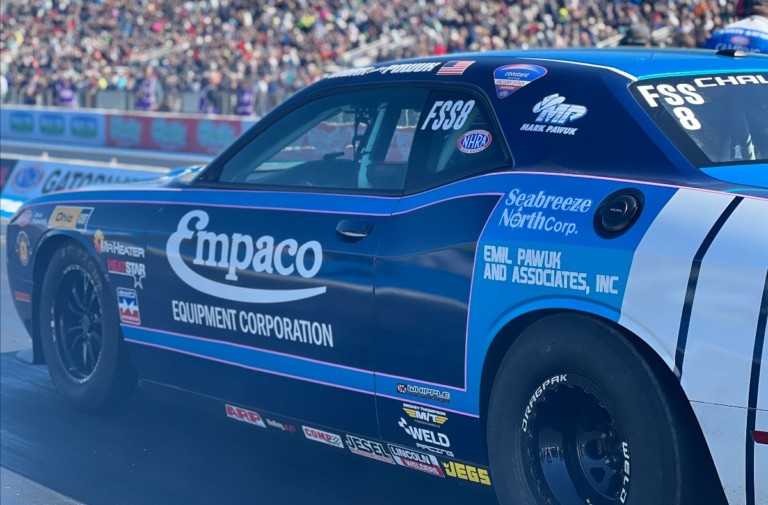 Mark Pawuk's Dodge Smashes Factory Stock Showdown Nat'l Records