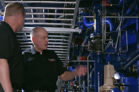 Video: Gale Banks Learns How AMSOIL Synthetic Oil Is Made
