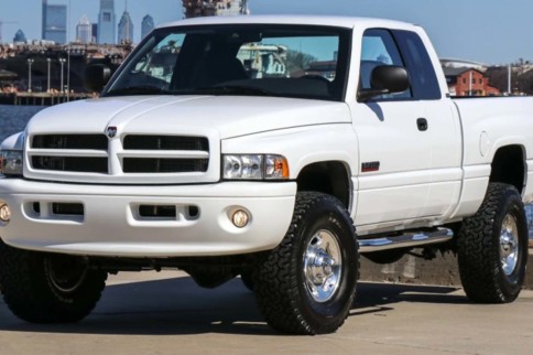 69-Mile '02 Ram 2500 Brings $76,000 On Bring A Trailer