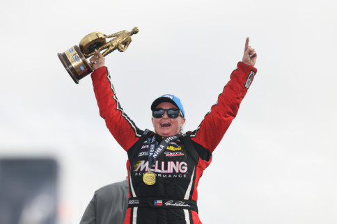 Enders Scores Emotional Win In First All-Female Pro Stock Final