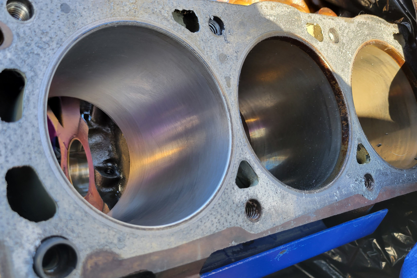 ball honed cylinder