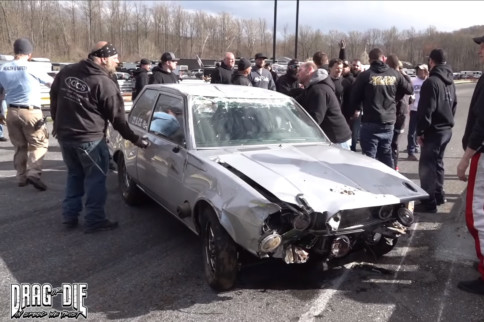 Video: Racer Rolls New Car And Returns To The Track One Week Later