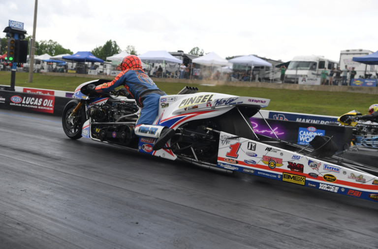 VIDEO: "Spiderman" Makes Motorcycle World Record 268 MPH Blast!