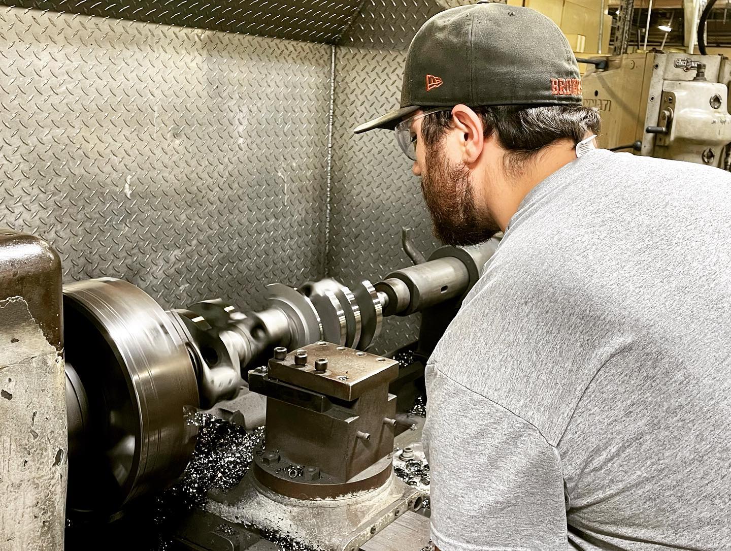 crankshaft machining