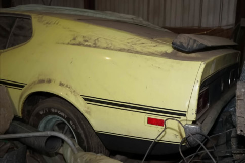 Ford Boss 351 Mustang Found In Barn After Sitting For Decades