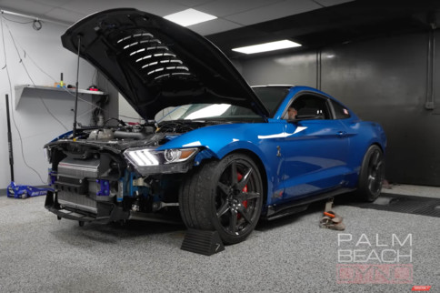 Hellion Twin-Turbo Equipped Shelby GT500 Hits The Dyno