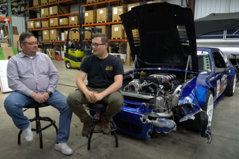 High Horsepower Supercharged 7.3L “Foxzilla” Crashes On Track
