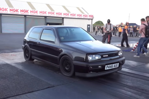 The Golvo: A Super Sleeper 8-Second Volvo-Powered VW Golf MK3