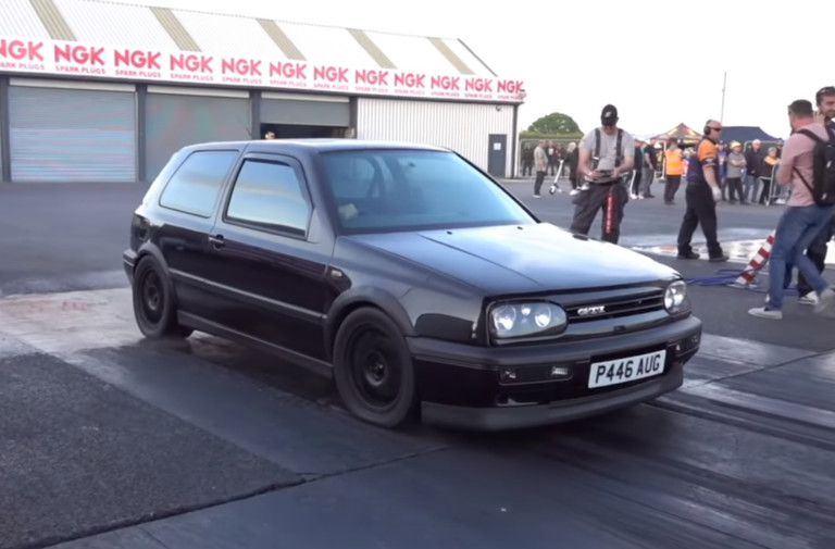 The Golvo: A Super Sleeper 8-Second Volvo-Powered VW Golf MK3