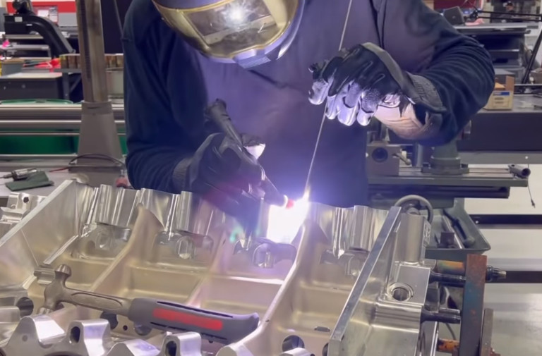 Watch Rob Wendland Fix A Nitro Engine's Block With Hand Tools