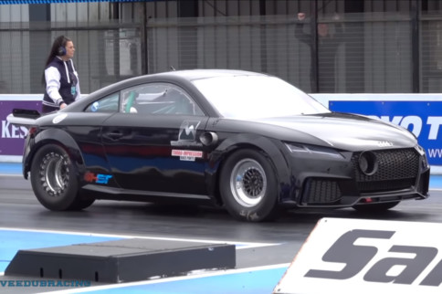 Awesome AWD Audi Rips Off 7-Second Passes With Ease