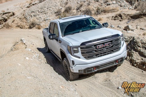 Brand New 2022 GMC Sierra AT4X Off-Road Field Tested In The Desert