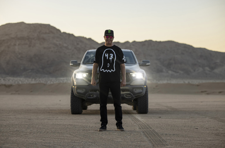 Ken Block Gets Wild In Brand New Ram TRX Sand Blast Edition