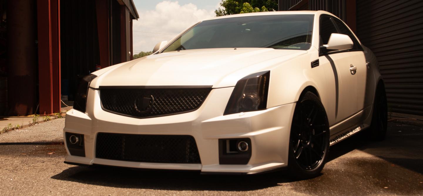 Vengeance is Best Served White Hot: A Caddy CTS-V Built for Revenge