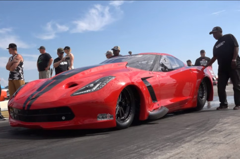 No V8, No Problem! Brent Stein's Wild Nissan-Powered C7 Corvette