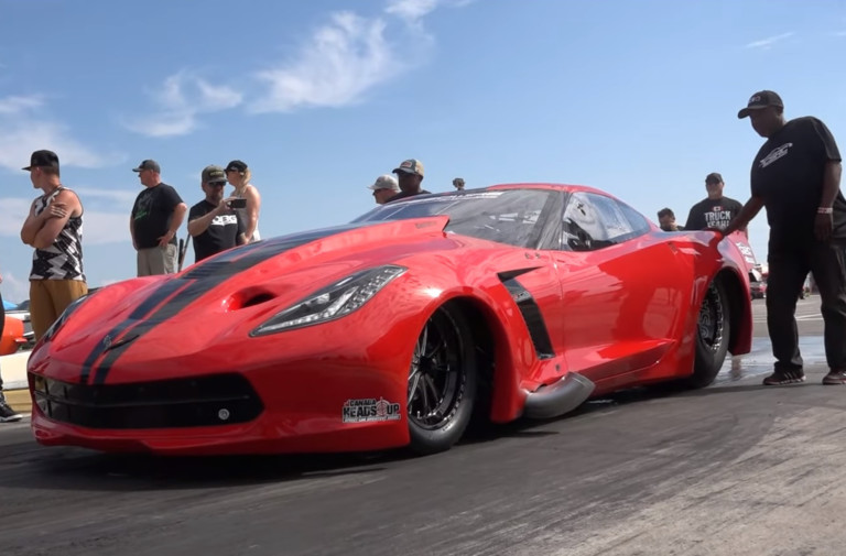 No V8, No Problem! Brent Stein's Wild Nissan-Powered C7 Corvette