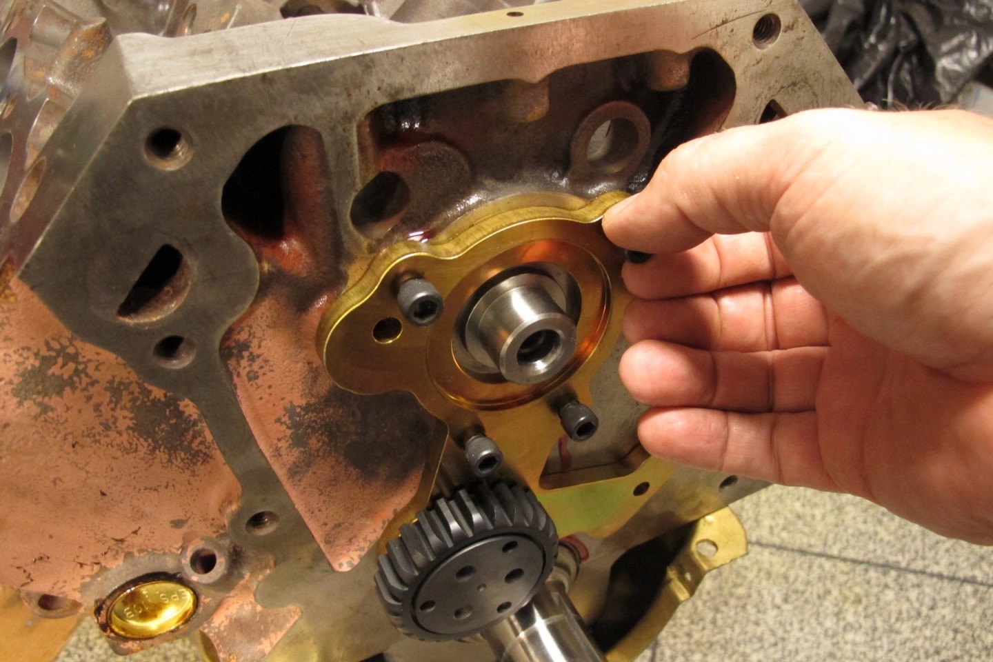 Milodon gear drive