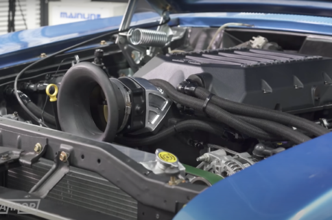 Supercharged 7.3L Godzilla Equipped Ford Falcon Attacks The Hub Dyno