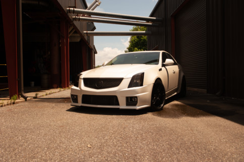 Vengeance is Best Served White Hot: A Caddy CTS-V Built for Revenge