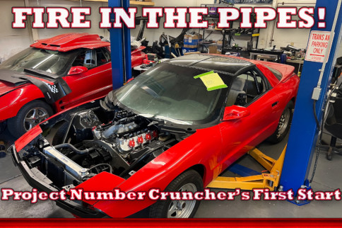 We Have Oil Pressure! Project Number Cruncher Roars To Life