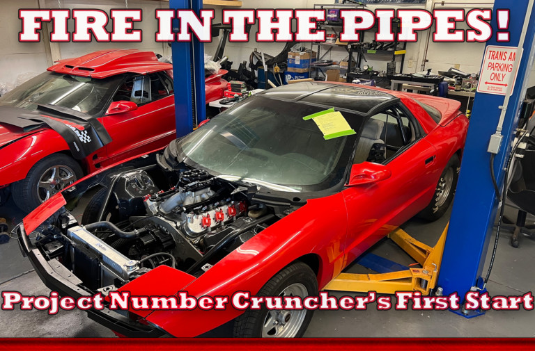 We Have Oil Pressure! Project Number Cruncher Roars To Life