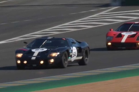 Ford CEO Jim Farley Puts Vintage GT40 On Podium At Le Mans Classic