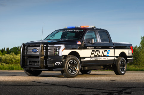 Ford Wants Police Departments Investigating The F-150 Lightning SSV