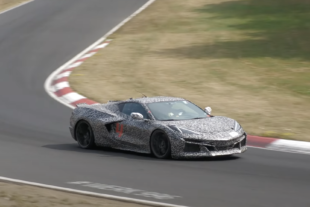 Hybrid Corvette E-Ray Spotted Making Laps At Nurburgring