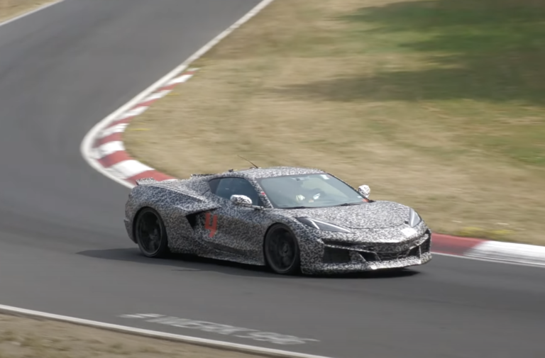 Hybrid Corvette E-Ray Spotted Making Laps At Nurburgring