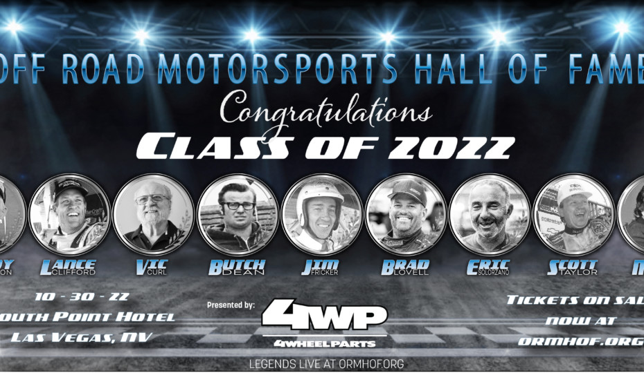 Off-Road Motorsports Hall Of Fame Class Of 2022 Announced