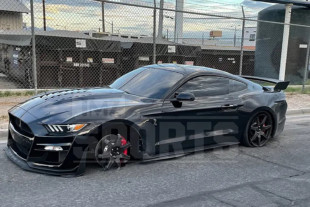 Former NFL Running Back Marshawn Lynch's Shelby GT500 Takes A Hit