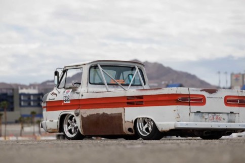 LS-Swapped 1962 Corvair Hauls At Holley LS Fest