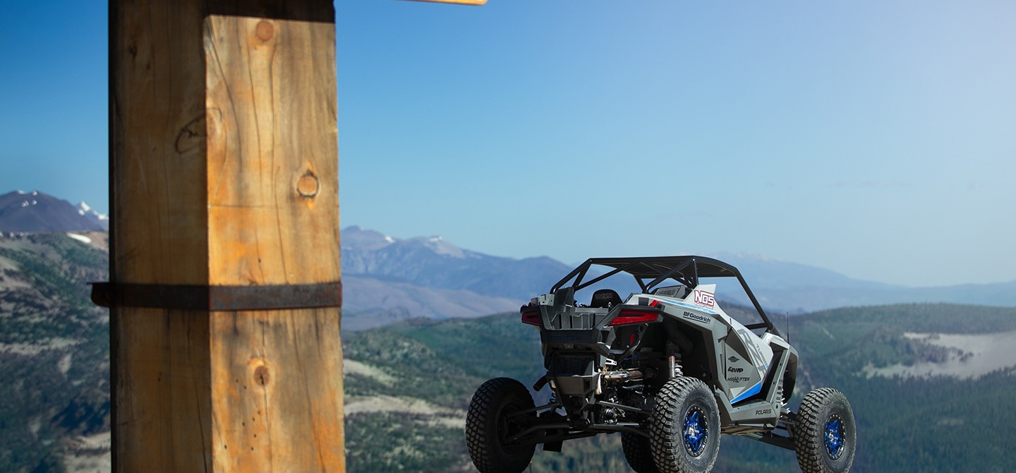 RJ Anderson Rips A Polaris Turbo R At Mammoth Motocross Track