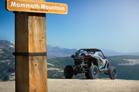 RJ Anderson Rips A Polaris Turbo R At Mammoth Motocross Track