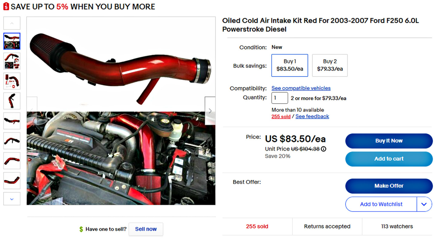 cold air intake