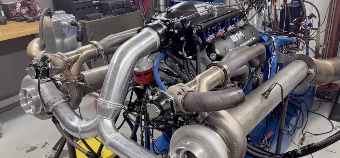 Watch This LSR-Based Twin-Turbo 427 Make 2,300 HP On The Dyno!