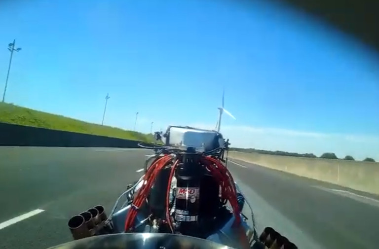 See What Its Like To Drive A Nitro-Powered AA/FD Dragster