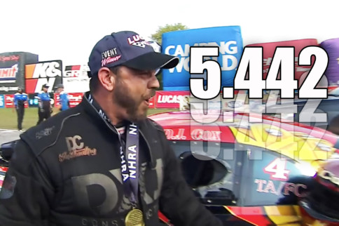 What're The Odds? NHRA TAFC Racer Accomplishes Rare Statistical Feat