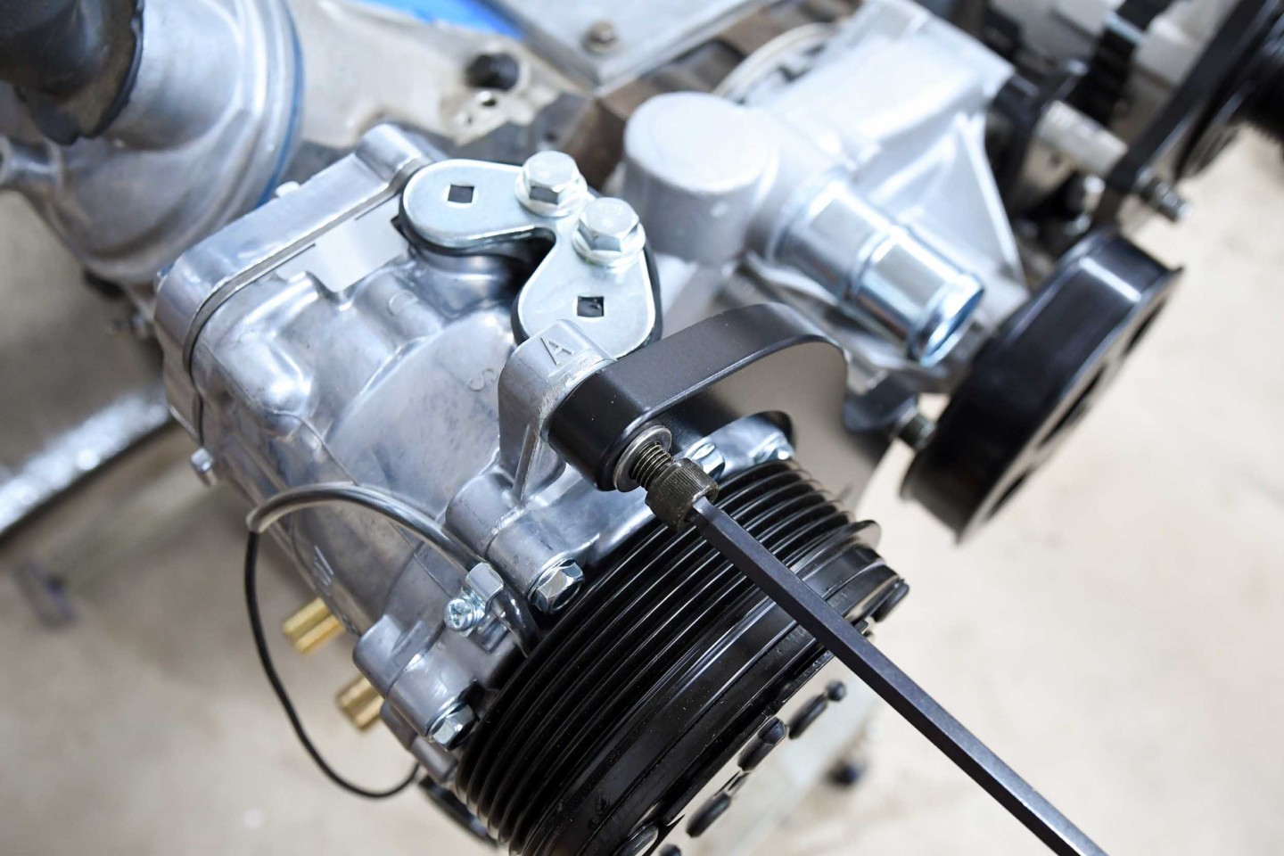 Installing aftermarket LS accessory drive