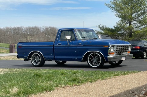 QA1 Develops Coilovers For Crown Vic Front End Swapped F-100s