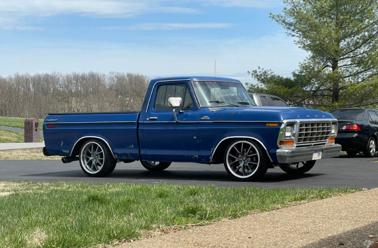 QA1 Develops Coilovers For Crown Vic Front End Swapped F-100s