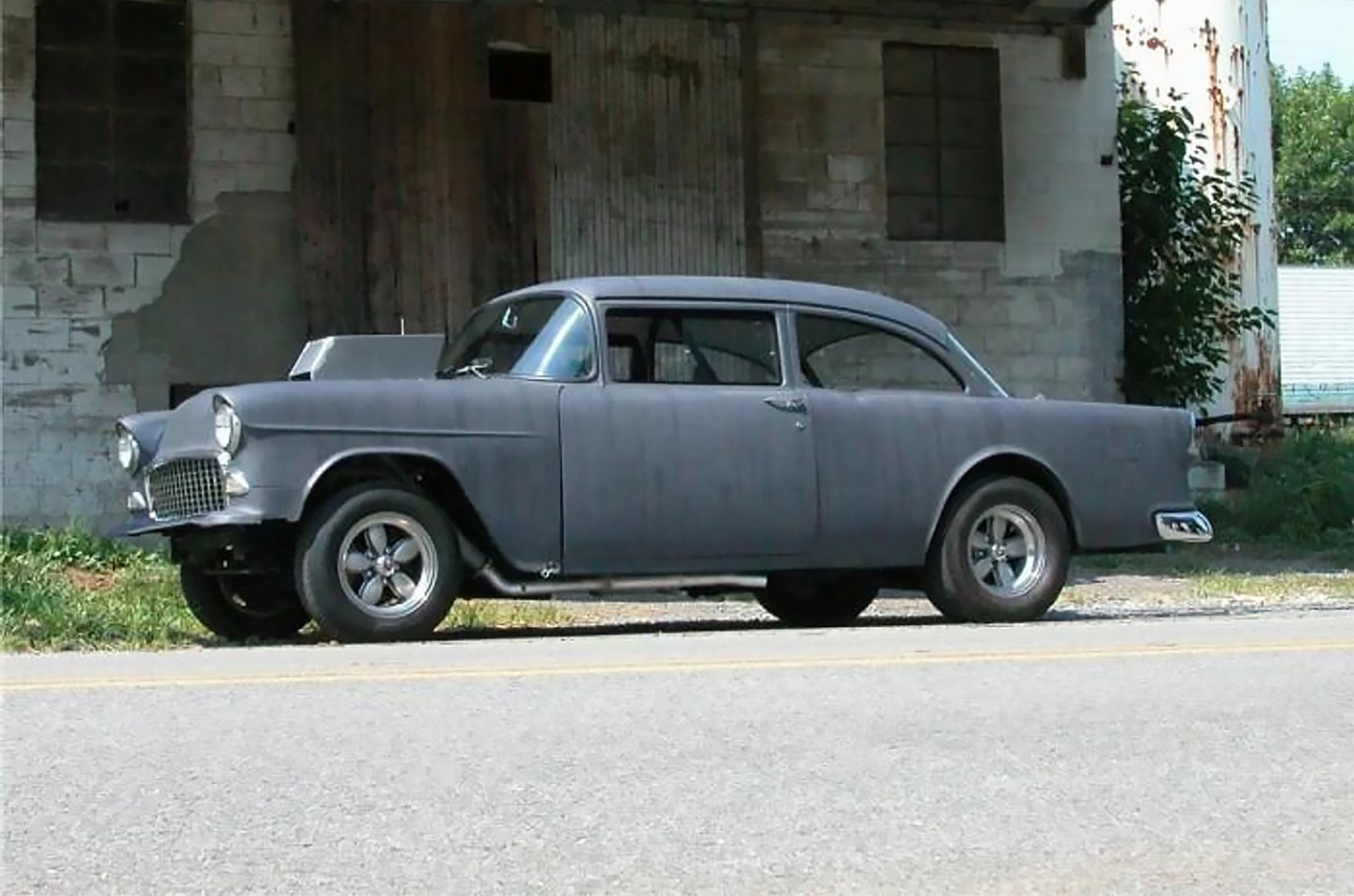 two lane blacktop